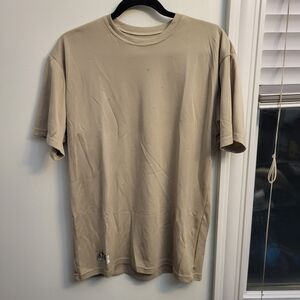 Under Armour Men's Tan Short Sleeve Tee
